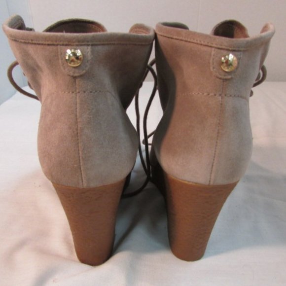 Michael Kors Rory Wedge Suede Bootie - Picture 6 of 11